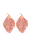 Tassel Drop Earrings- 10 Colors