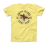Men's or Women's Amity Island Surf Shop, Jaws T-Shirt- Various Colors