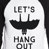 Let's Hang Out Bat Baseball Tee