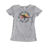 Men's or Women's Amity Island Surf Shop, Jaws T-Shirt- Various Colors