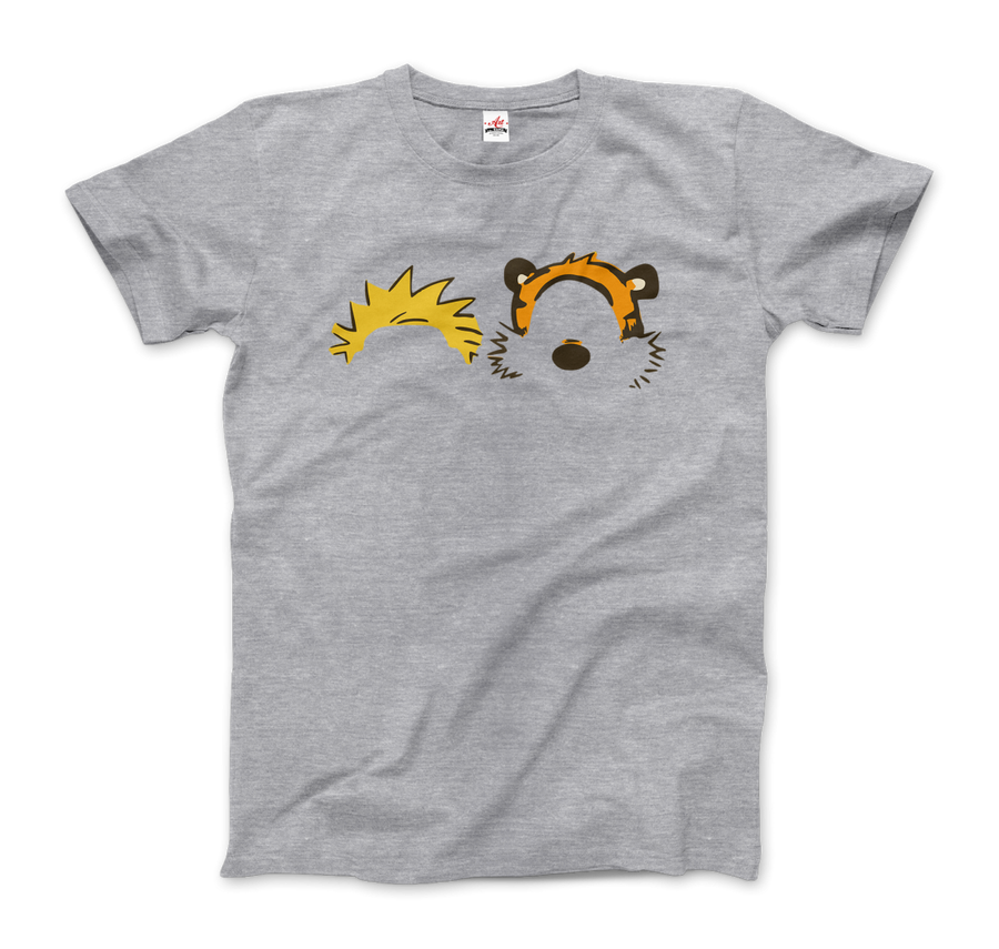 Men's or Women's Calvin and Hobbes Faces Contour T-Shirt- Various Colors