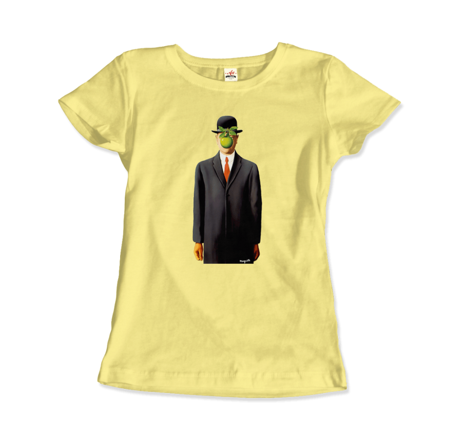 Men's, Women's, or Youth Rene Magritte the Son of Man, 1964 Artwork T-Shirt- Various Colors