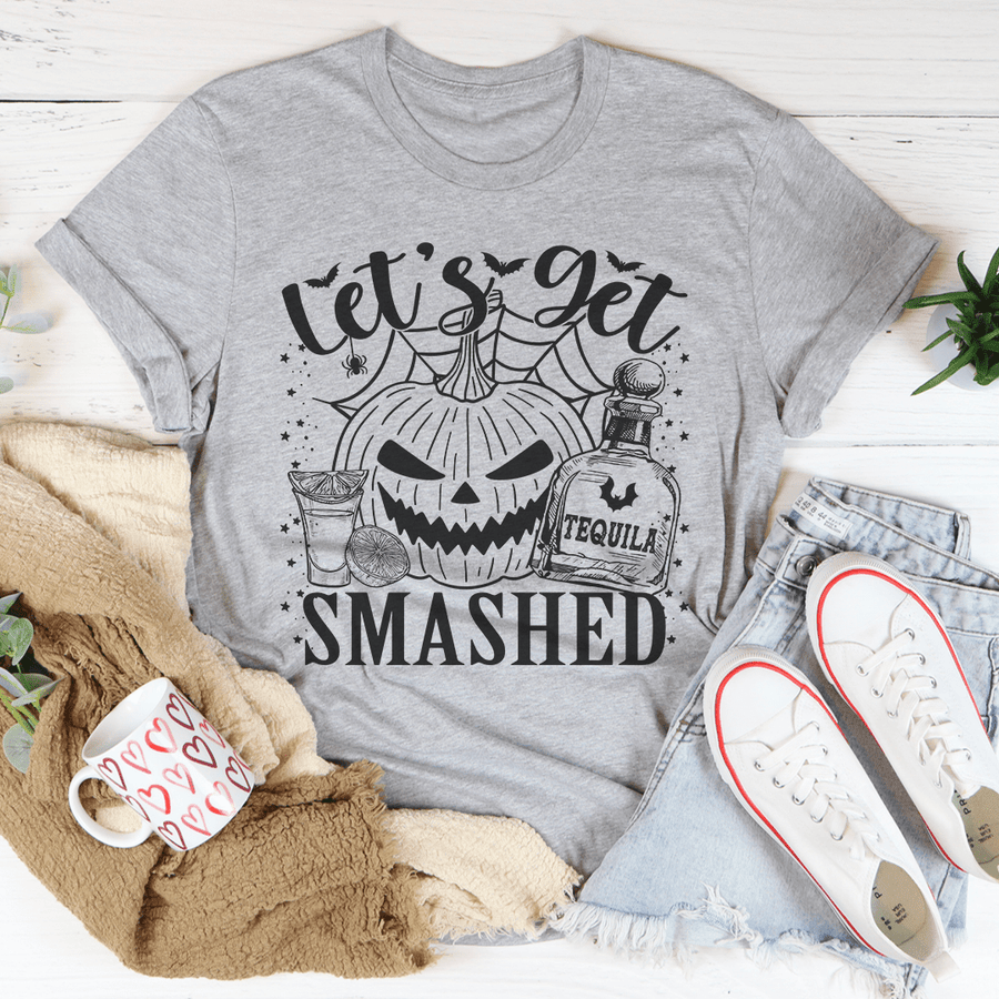 Women's Let's Get Smashed Pumpkin T-Shirt- 4 Colors