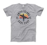Men's or Women's Amity Island Surf Shop, Jaws T-Shirt- Various Colors