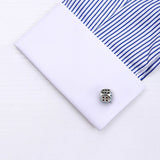 Silver Dice Cuff Links