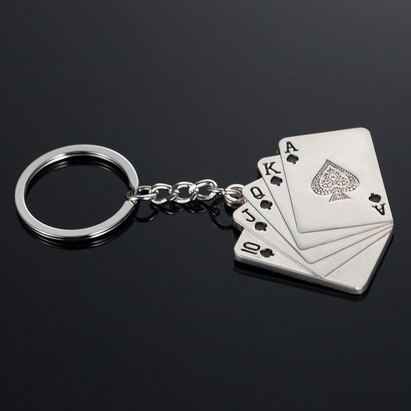 Poker Keychain