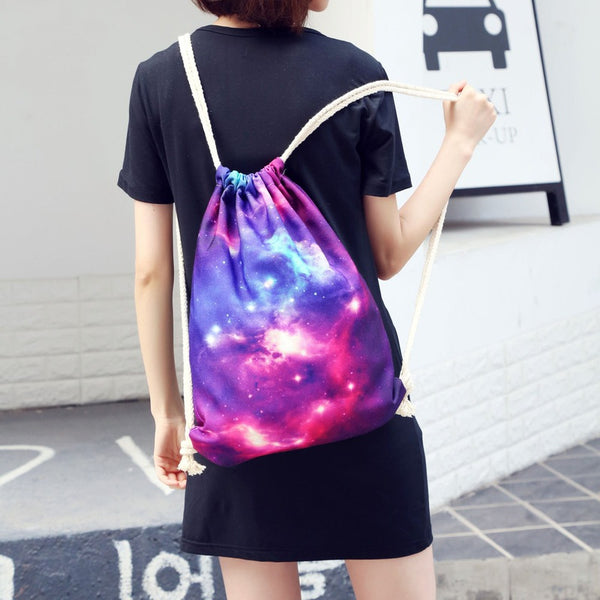 Galaxy Drawstring Bag