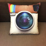 Social Media Logo Pillows & Pillow Cases