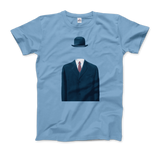 Men's or Women's Rene Magritte Man in a Bowler Hat, 1964 Artwork T-Shirt- Various Colors