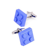 Lego Blocks Cuff Links- 6 Colors