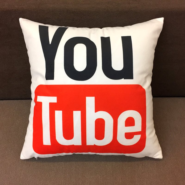 Social Media Logo Pillows & Pillow Cases