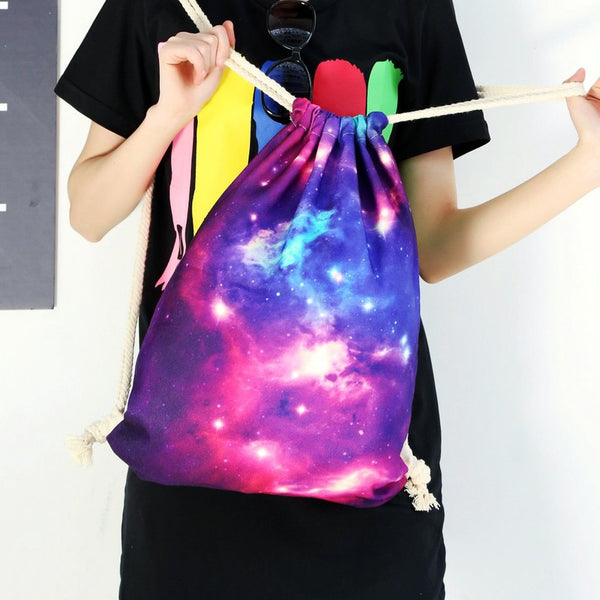Galaxy Drawstring Bag