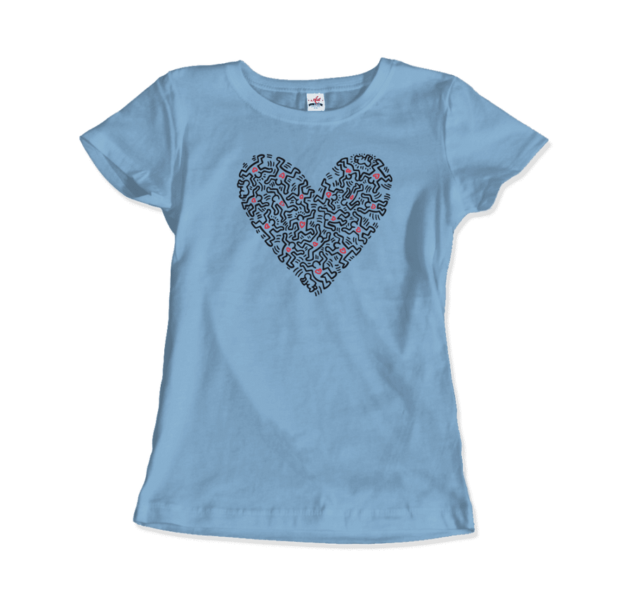 Women's Plus Size Heart of Men - Icon Series Street Art T-Shirt- 2 Colors