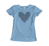 Women's Plus Size Heart of Men - Icon Series Street Art T-Shirt- 2 Colors
