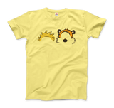 Men's or Women's Calvin and Hobbes Faces Contour T-Shirt- Various Colors