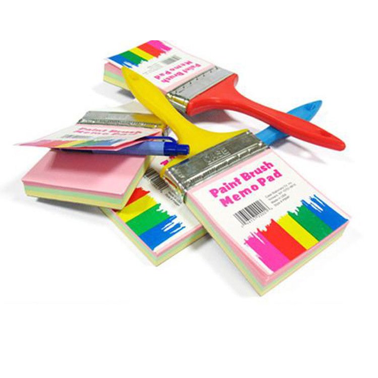 Paint Brush Hanging Memo Pad