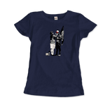 Banksy Anarchist Punk and His Mother Artwork T-Shirt