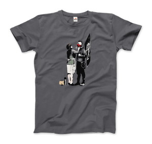 Banksy Anarchist Punk and His Mother Artwork T-Shirt