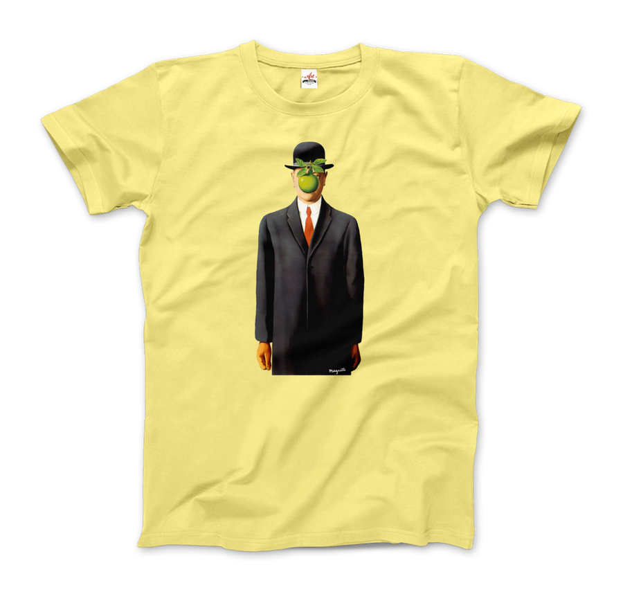 Men's, Women's, or Youth Rene Magritte the Son of Man, 1964 Artwork T-Shirt- Various Colors