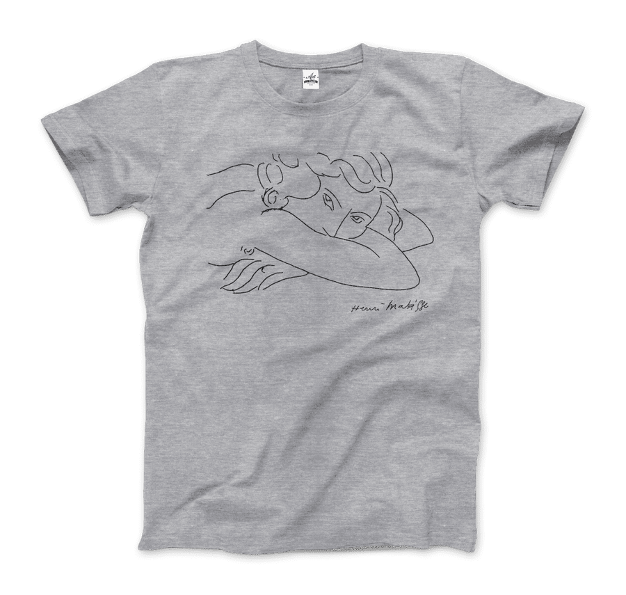 Men's or Women's Henri Matisse Young Woman With Face Buried in Arms Artwork T-Shirt- Various Colors