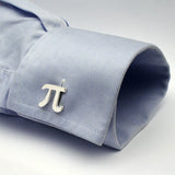 Pi Symbol Cuff Links