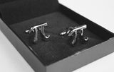 Pi Symbol Cuff Links