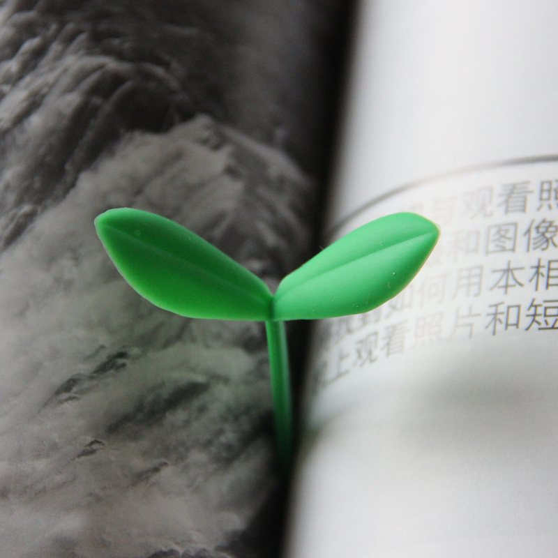 Set of 4 Green Sprout Book Marks