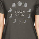 Moon Child Women's T-Shirt- Dark Grey