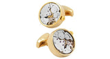 Stop Watch Clockwork Cuff Links- 2 Colors