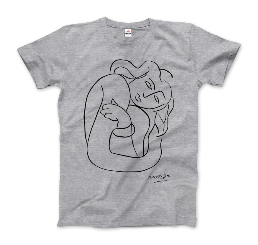 Men's or Women's Henri Matisse Pasiphae 1944 Plate 2: Woman With Arms Crossed T-Shirt- Various Colors