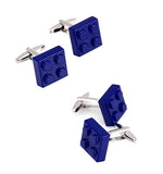 Lego Blocks Cuff Links- 6 Colors