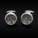 Automatic Watch Movement Cuff Links