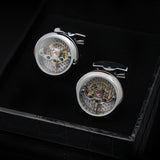 Automatic Watch Movement Cuff Links
