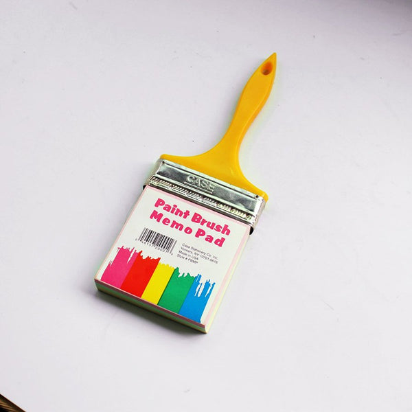 Paint Brush Hanging Memo Pad