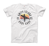 Men's or Women's Amity Island Surf Shop, Jaws T-Shirt- Various Colors
