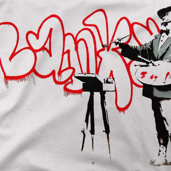 Banksy the Painter (Velasquez) From Portobello Road T-Shirt