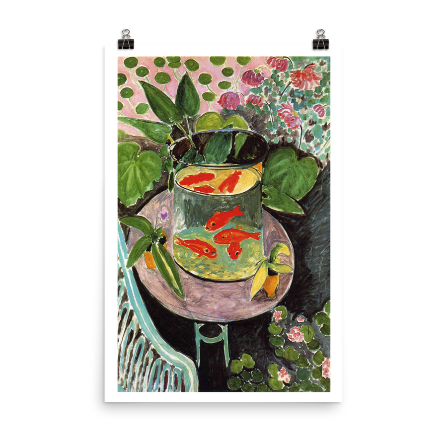 Henri Matisse, Goldfish, 1912 Artwork Poster