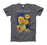 Van Gogh Five Sunflowers 1888, Artwork T-Shirt- 5 Colors