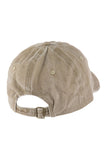 Acid Washed Baseball Cap- 4 Colors