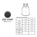 American Flag Lips Women's Racerback Tank Top- Black