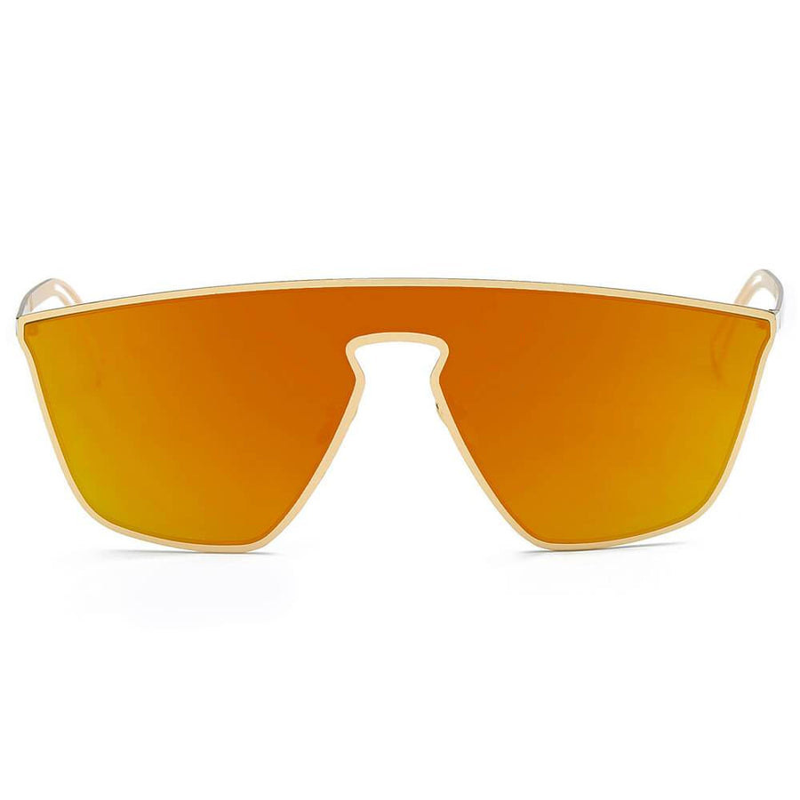 BEVERLY Square Futuristic Flat Lens Sunglasses