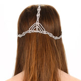 Art Deco Rhinestone Chain Headpiece
