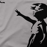 Men's, Women's, or Youth Banksy the Girl With a Red Balloon Artwork T-Shirt- Various Colors
