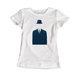 Men's or Women's Rene Magritte Man in a Bowler Hat, 1964 Artwork T-Shirt- Various Colors