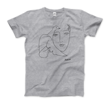 Men's or Women's Pablo Picasso Peace (Dove and Face) Artwork T-Shirt- Various Colors