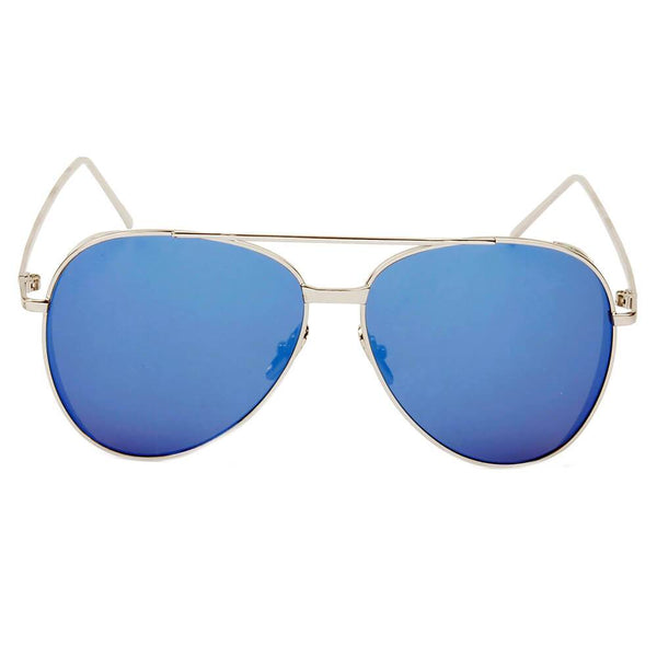 DELAN | CD12 - Premium Mirrored Lens Oversize Aviator Sunglasses