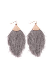 Tassel Drop Earrings- 10 Colors
