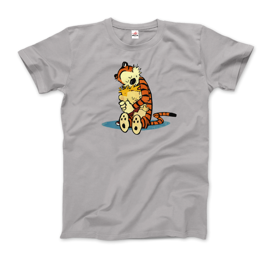Men's or Women's Calvin and Hobbes Hugging T-Shirt- Various Colors