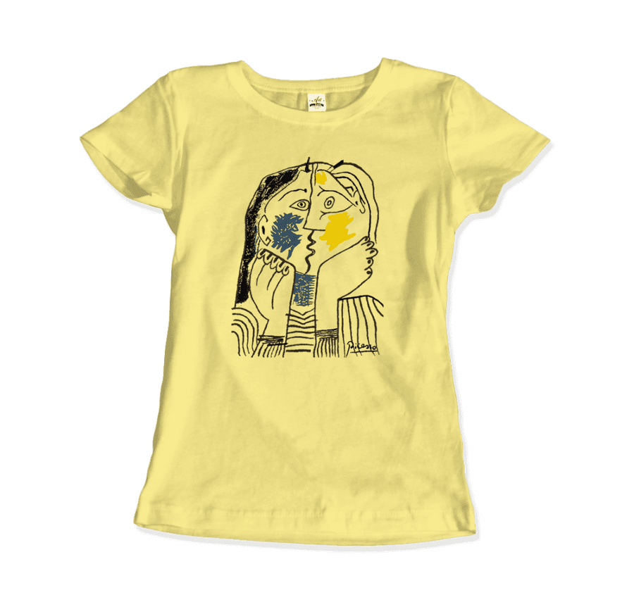 Men's or Women's Pablo Picasso The Kiss 1979 Artwork T-Shirt- Various Colors