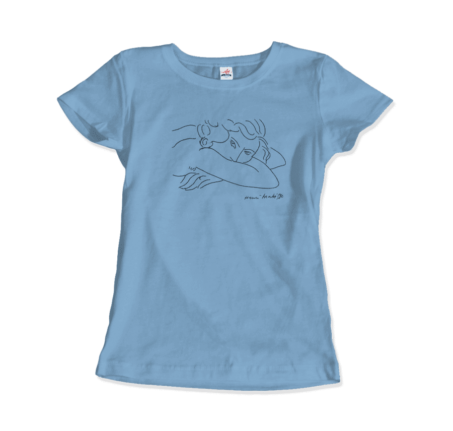 Men's or Women's Henri Matisse Young Woman With Face Buried in Arms Artwork T-Shirt- Various Colors